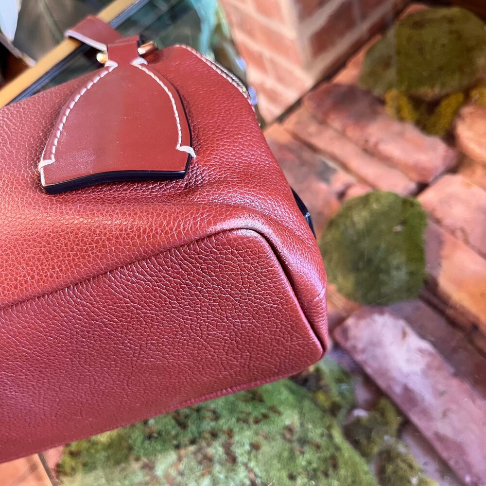 CHLOE Daria Small Leather Top Handle Bag - Picture 6 of 8